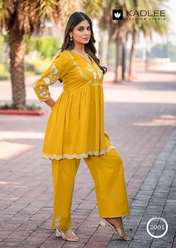 Kadlee helisha coord set Kurti suppliers in Hyderabad